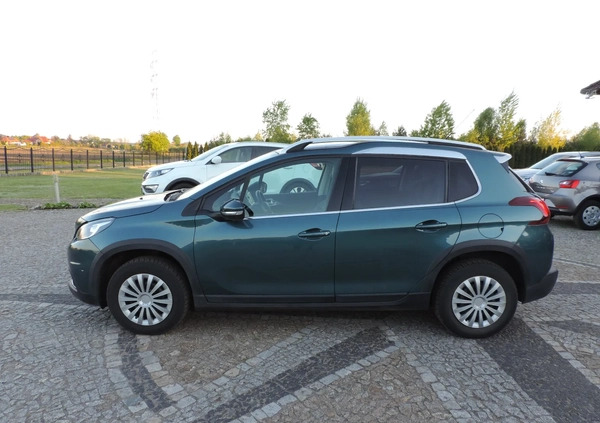 Peugeot 2008 cena 41500 przebieg: 53287, rok produkcji 2018 z Będzin małe 781